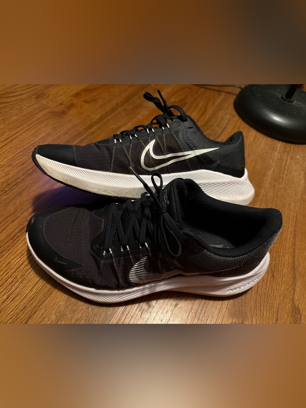 Nike Air Zoom Black and White Women’s Running Shoes